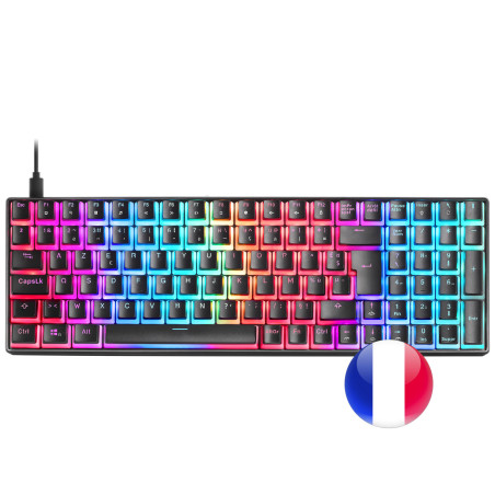 Clavier Gamer mécanique (Outemu Red Switch) Mars Gaming MKUltra RGB (Noir)