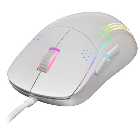 Souris filaire Gamer Mars Gaming MMPro RGB (Blanc)