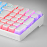 Clavier Gamer mécanique (Outemu Red Switch) Mars Gaming MKUltra RGB (Blanc)