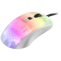 Souris filaire Gamer Mars Gaming MMR RGB (Blanc)