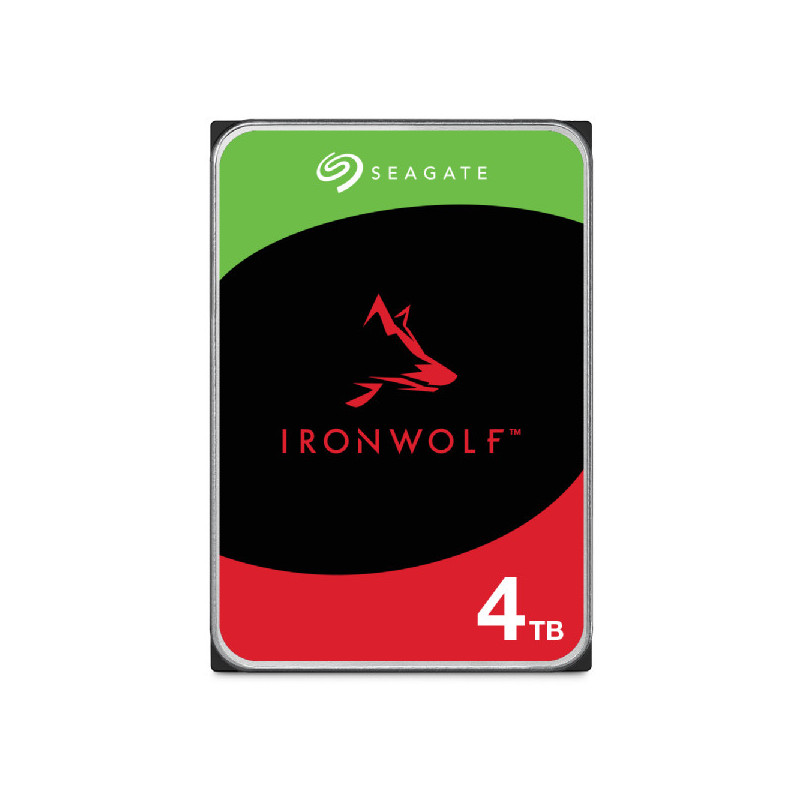 Disque Dur 3,5" Seagate IronWolf 4To (4000Go) 5400trs mn - S-ATA