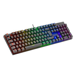 Clavier Gamer mécanique (Brown Switch) Mars Gaming MK422 RGB (Noir)