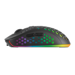 Souris sans fil Gamer Mars Gaming MMW3 RGB (Noir)