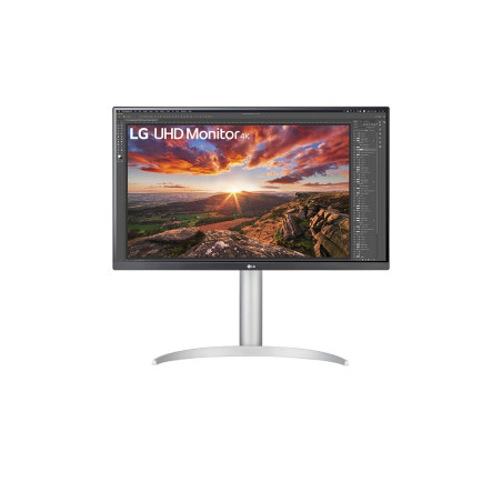 ECRAN LG 27 Blanc 27UP850N-W 16 9 UHD 4K 5ms 3840 2160 400cd m2 2xHDMI DP 2xUSB