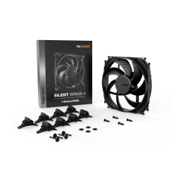 Ventilateur de boitier Be Quiet Silent Wings 4 PWM - 14cm (Noir)