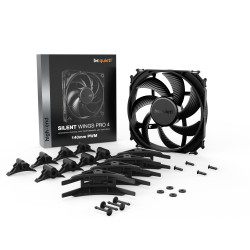 Ventilateur de boitier Be Quiet Silent Wings 4 Pro - 14cm (Noir)