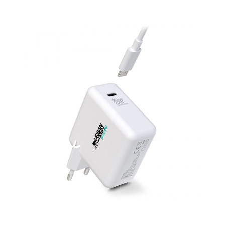 Chargeur secteur Universel Urban Factory USB-C - 65W (Blanc)