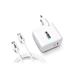 Chargeur secteur Universel Urban Factory USB-C - 65W (Blanc)