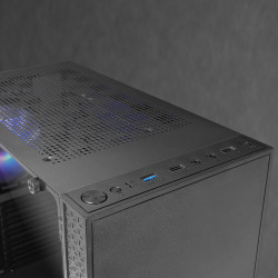Boitier Moyen Tour XL-ATX Mars Gaming MC-U3 RGB avec panneau vitré (Noir)