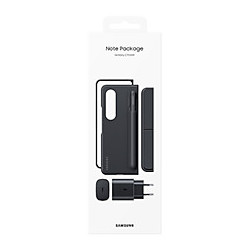 Galaxy Z Fold 4 Note Pack Noir Coque avec S Pen intégré + base secteur 25W EP-TA