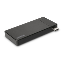 DST-Micro, Micro Docking Station USB C pour Laptop avec résolution 4K et charge 