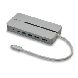 DST-Pro M, Docking station USB C pour Laptop, PC et Mac M1 M2 avec résolution 4K