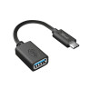 Adaptateur USB 3.0 Type C Trust vers USB Type A M F (Noir)