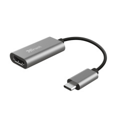Adaptateur USB-C Trust Dalyx vers HDMI 15cm (Gris)