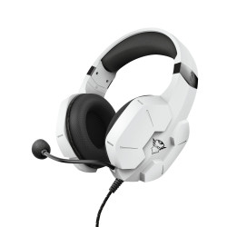 Casque Micro Gamer Trust GXT 323 Carus (Blanc Noir)