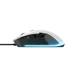 Souris filaire Gamer Trust GXT 922 Ybar RGB (Blanc)