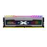 Kit Barrettes mémoire 16Go (2x8Go) DIMM DDR4 Silicon Power XPower Turbine RGB PC4-25600 (3200 Mhz) (Gris)
