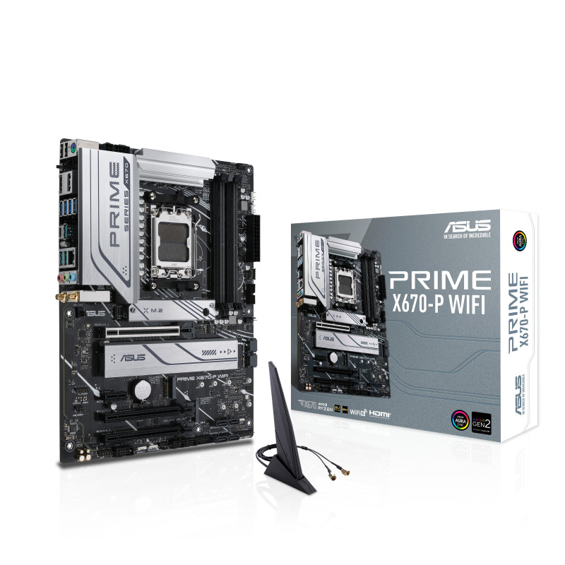 Carte Mère Asus Prime X670-P WiFi (AM5)