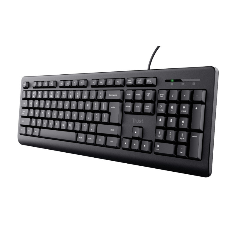 Clavier filaire Trust TK-150 (Noir)