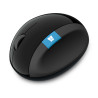 Souris sans fil ergonomique Microsoft Sculpt Ergonomic (Noir)