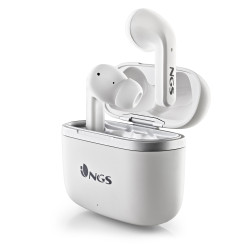 Ecouteurs intra-auriculaires sans fil Bluetooth NGS Artica Crown (Blanc)