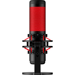 Microphone HyperX QuadCast, USB, Filtre anti-pop intégré, Support anti-vibration