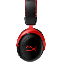 Casque HyperX Cloud II Noir et Rouge, Sans Fil, Mousse à mémoire de forme, Auton