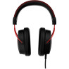 Casque HyperX Cloud Alpha Noir et Rouge, Coussinets à mémoire de forme, compatib