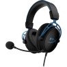 Casque HyperX Cloud Alpha S Noir et Bleu, compatible PC, PS5, PS4, Mousse à mémo