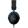 Casque HyperX Cloud Alpha S Noir et Bleu, compatible PC, PS5, PS4, Mousse à mémo