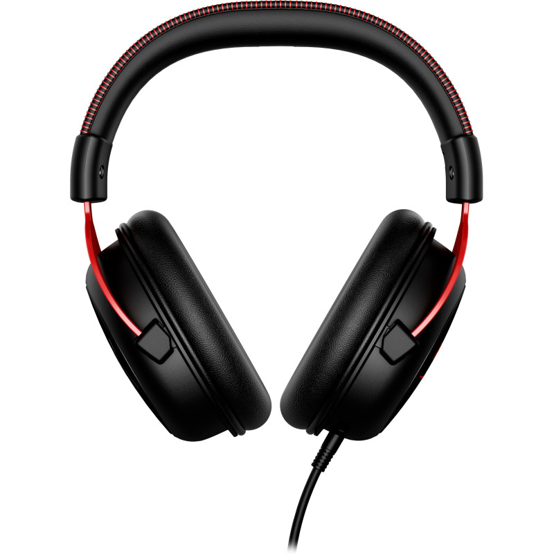 Casque HyperX Cloud II Noir Rouge, Mousse à mémoire de forme, compatible PC, PS5