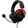 Casque HyperX Cloud II Noir Rouge, Mousse à mémoire de forme, compatible PC, PS5