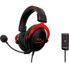 Casque HyperX Cloud II Noir Rouge, Mousse à mémoire de forme, compatible PC, PS5