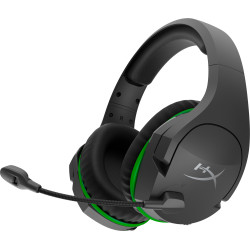 Casque HyperX CloudXBoxer Stinger Noir et Vert, filaire, coussinets à mémoire de