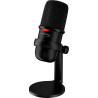 Microphone HyperX SoloCast Noir,Cardio de, Enregistrement audio Plug N Play avec