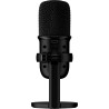 Microphone HyperX SoloCast Noir,Cardio de, Enregistrement audio Plug N Play avec