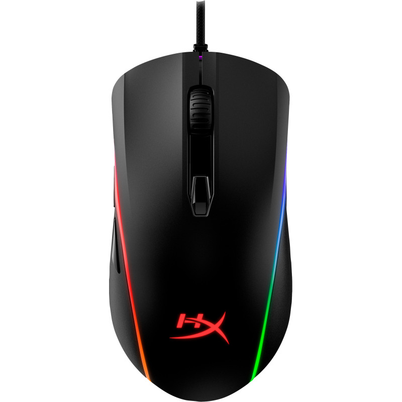 Souris HyperX Pulsefire Surge Noir, Effets lumineux RGB dynamiques, Six touches 