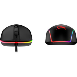 Souris HyperX Pulsefire Surge Noir, Effets lumineux RGB dynamiques, Six touches 