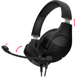 Casque-micro HyperX Cloud Stinger Core Noir, compatible PC, PS5, PS4, Xbox One, 