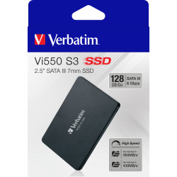 Disque Dur SSD Verbatim Vi500 S3 128Go S-ATA