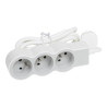 Multiprise 3 prises Legrand 1,5m (Blanc)