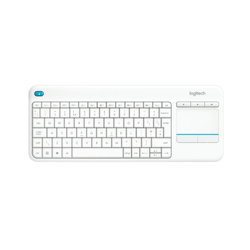 LOGITECH CLAVIER SANS FIL K400+ BLA