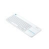 LOGITECH CLAVIER SANS FIL K400+ BLA