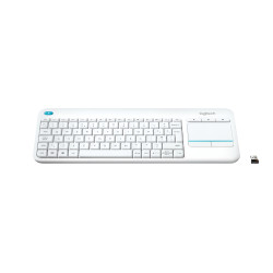 LOGITECH CLAVIER SANS FIL K400+ BLA