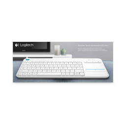 LOGITECH CLAVIER SANS FIL K400+ BLA