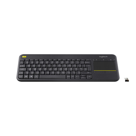 LOGITECH CLAVIER SANS FIL K400+ NOIR