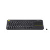 LOGITECH CLAVIER SANS FIL K400+ NOIR