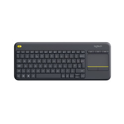 LOGITECH CLAVIER SANS FIL K400+ NOIR