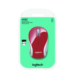 LOGITECH MINI SOURIS SANS FIL M187 R