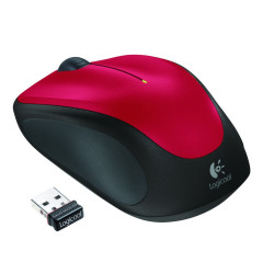 LOGITECH SOURIS SANS FIL M235 ROUGE